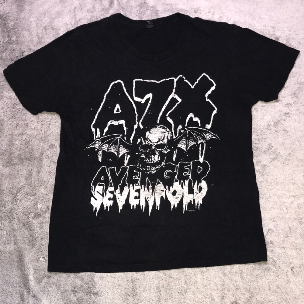 Avenge Sevenfold Black Graphic Tee